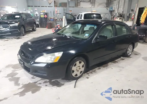 2007 Honda Accord 2.4 Lx из США, поврежденный, VIN 1HGCM56487A160416